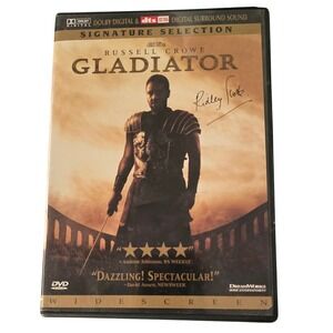 Gladiator DVD Ridley Scott Selection Russell Crowe Widescreen movie film retro